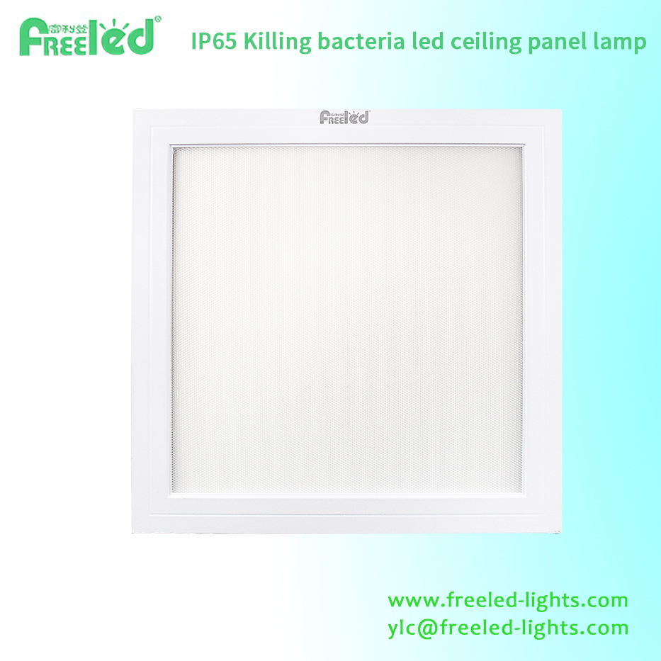 Wet location fungi killing recessed light 30x30cm 18w